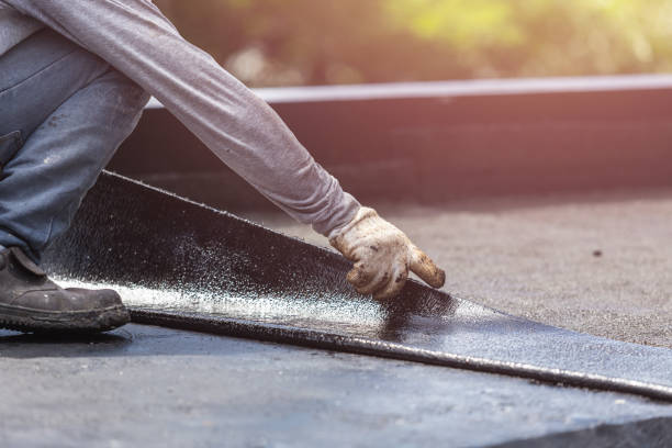 Professional Crawl Space Encapsulation technician working in Houston, OH